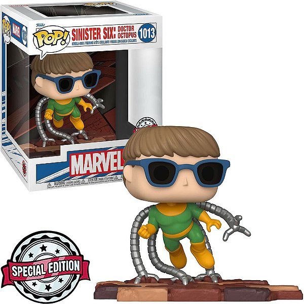 Funko Pop Marvel Sinister Six - Doctor Octopus #1013 Vinil 9,5 cm Oficial Funko