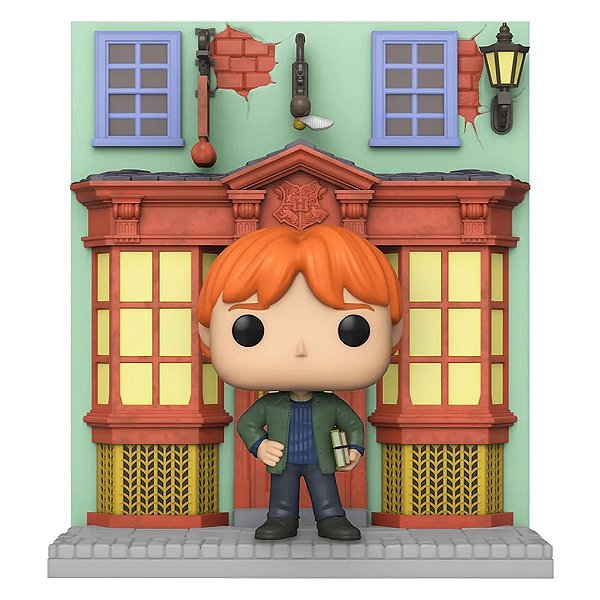 Funko Pop Harry Potter Ron Weasley - W/Quality Quidditch #142 Vinil 9,5 cm Oficial Funko