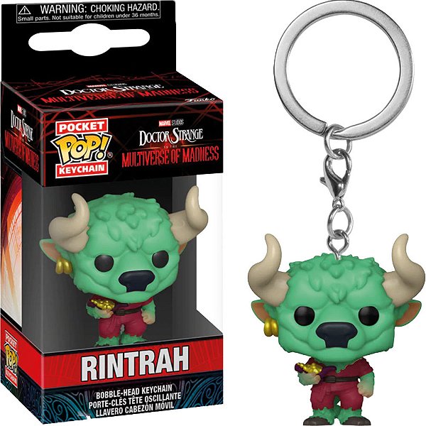 Funko Pop Keychain Marvel Doctor Strang - 2 Rintrah #60914 Vinil 9,5 Cm Oficial Funko Vinil 9,5 c...