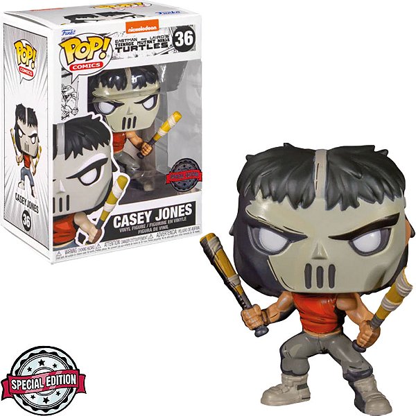 Funko Pop Turtles Ninja 1984 - Casey Jones #36 Vinil 9,5 Cm Oficial Funko Vinil 9,5 cm Oficial Funko