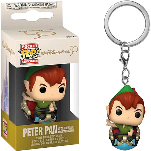 Funko Pop Keychain Walt Disney 50Th - Peter Pan #60393 Vinil 9,5 Cm Oficial Funko Vinil 9,5 cm Of...