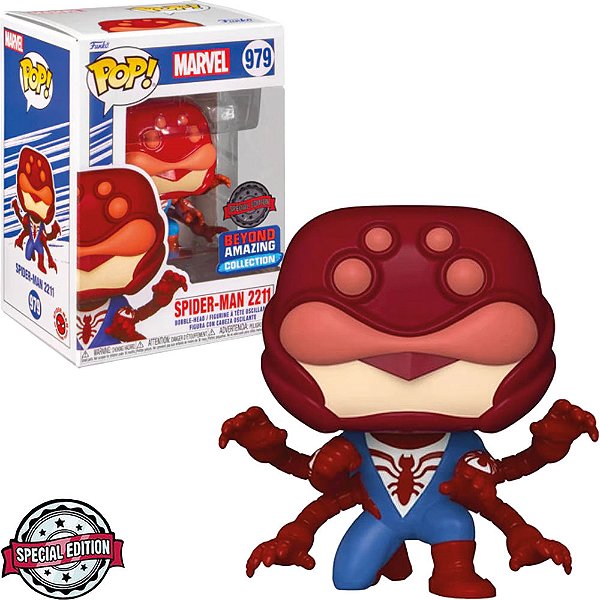 Funko Pop Marvel - Spider-Man 2211 #979 Vinil 9,5 Cm Oficial Funko Vinil 9,5 cm Oficial Funko