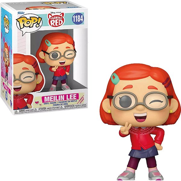 Funko Pop Disney Turning Red - Meilin Lee #1184 Vinil 9,5 Cm Oficial Funko Vinil 9,5 cm Oficial F...