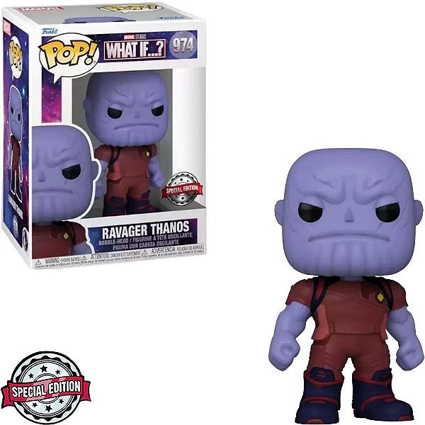 Funko Pop Marvel What Iff ? - Thanos Ravager (Temporada 3) #974 Vinil 9,5 Cm Oficial Funko Vinil ...