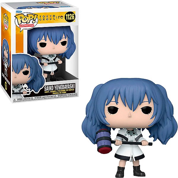Funko Pop Tokyo Ghoul Re - Saiko Yonebayashi #1126 Vinil 9,5 cm Oficial Funko