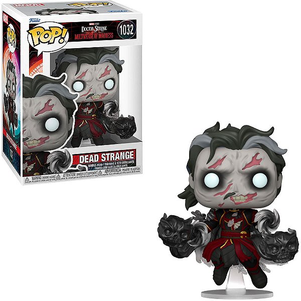 Funko Pop Marvel Doctor Strang 2 - Dead Strange #1032 Vinil 9,5 cm Oficial Funko