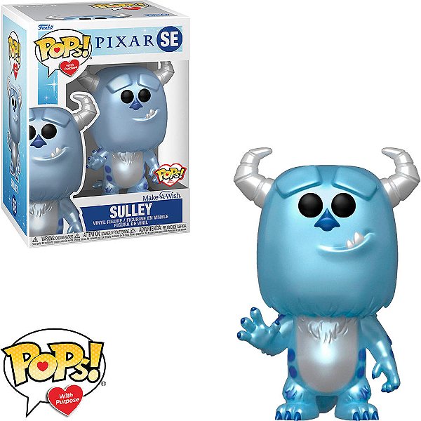 Funko Pop Disney Make A Wish - Sulley Se #63670 Vinil 9,5 cm Oficial Funko