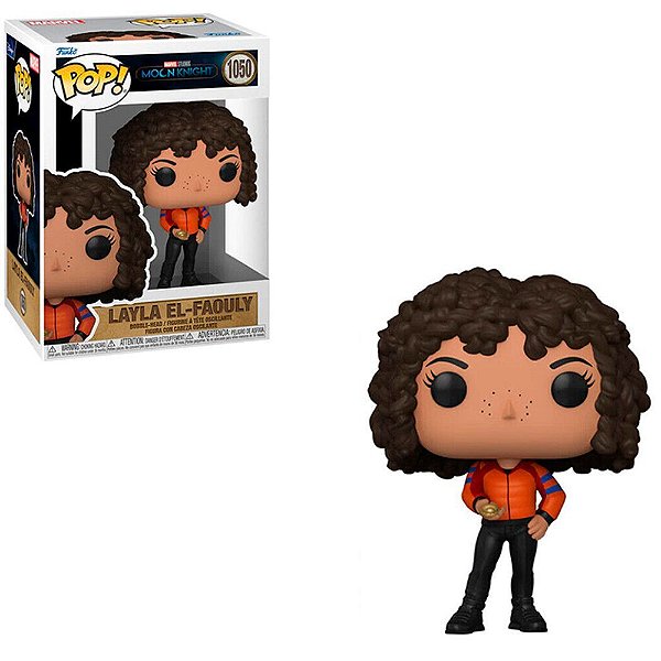 Funko Pop Marvel Moon Knight - Layla El-Faouly #1050 Vinil 9,5 cm Oficial Funko