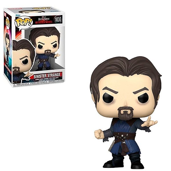 Funko Pop Marvel Doctor Strang 2 - Sinister Strang #1030 Vinil 9,5 cm Oficial Funko