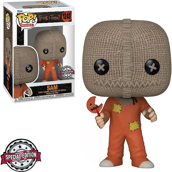 Funko Pop Trick R Trick - Sam W/Lillipop #1243 Vinil 9,5 cm Oficial Funko