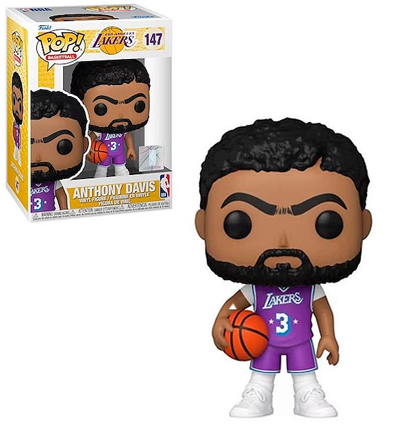 Funko Pop Nba - Anthony Davis #147 Vinil 9,5 cm Oficial Funko