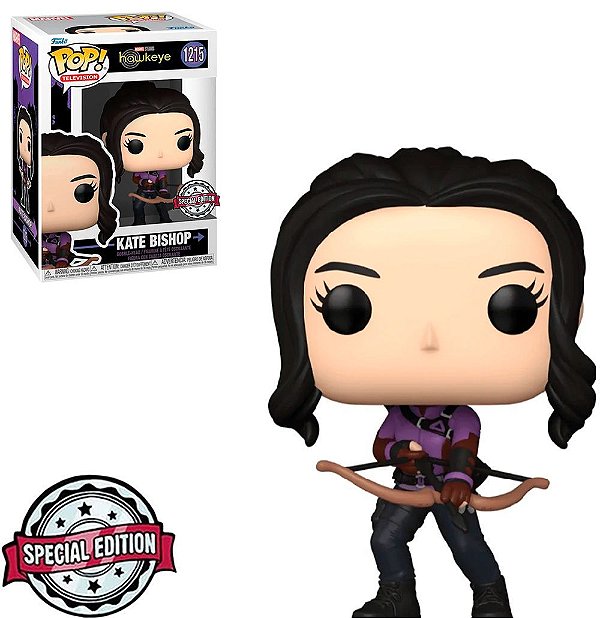 Funko Pop Marvel Hawkeye - Kate Bishop #1215 Vinil 9,5 cm Oficial Funko