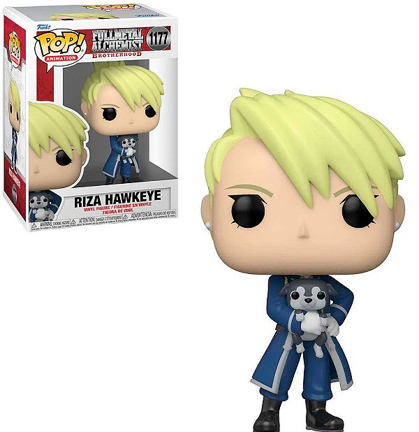 Funko Pop Fullmetal Alchemist Brotherhood - Riza Hawkeye #1177 Vinil 9,5 cm Oficial Funko