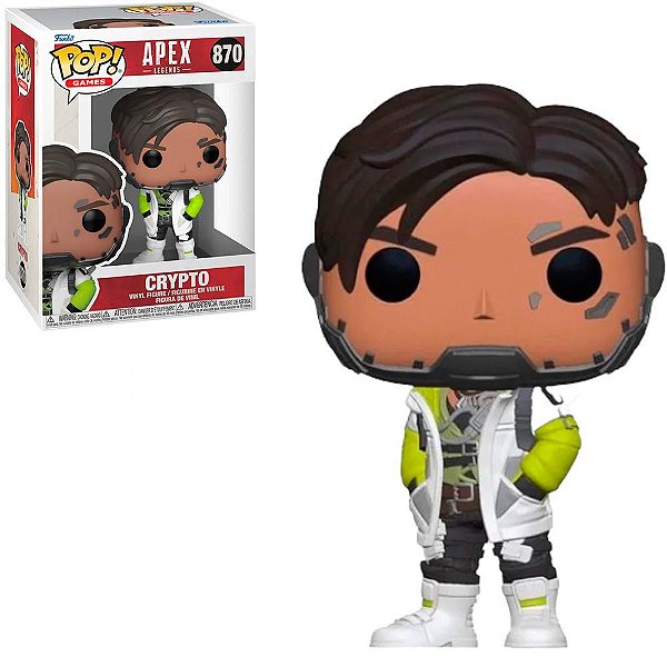 Funko Pop Apex - Legends Crypto #870 Vinil 9,5 cm Oficial Funko
