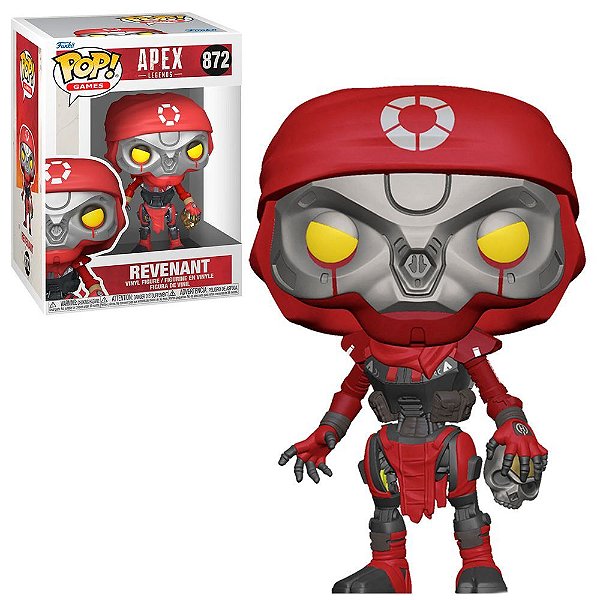 Funko Pop Apex - Legends Revenant #872 Vinil 9,5 cm Oficial Funko