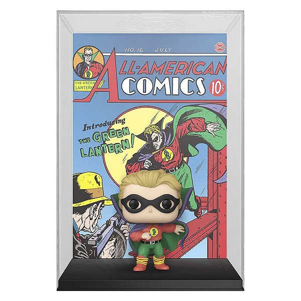 Funko Pop Comic Cover Dc Green - Lantern 12 #68248 Vinil 9,5 cm Oficial Funko