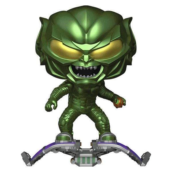 Funko Pop Marvel Spider-Man Far From Home - Green Goblin (Temporada 3) #1168 Vinil 9,5 cm Oficial...