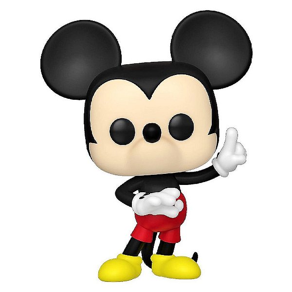 Funko Pop Disney Mickey And Friends - Mickey Mouse #1187 Vinil 9,5 cm Oficial Funko
