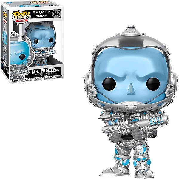 Funko Pop Heroes Batman & - Robin Mr.Freeze #342 Vinil 9,5 cm Oficial Funko