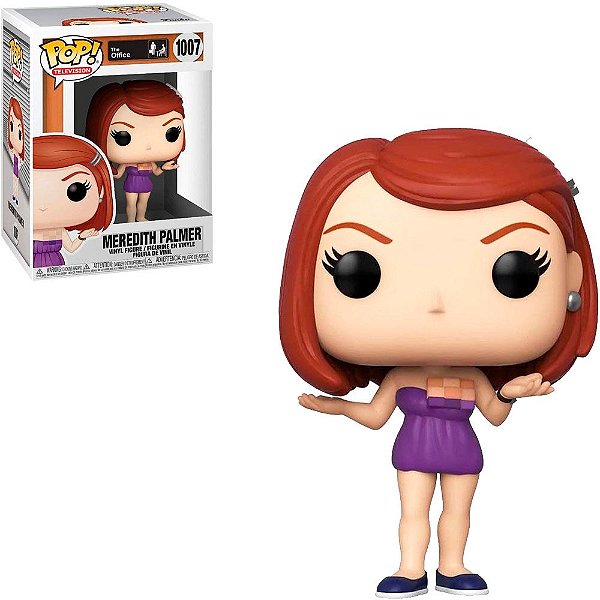 Funko Pop The Office - Meredith Palmer #1007 Vinil 9,5 cm Oficial Funko
