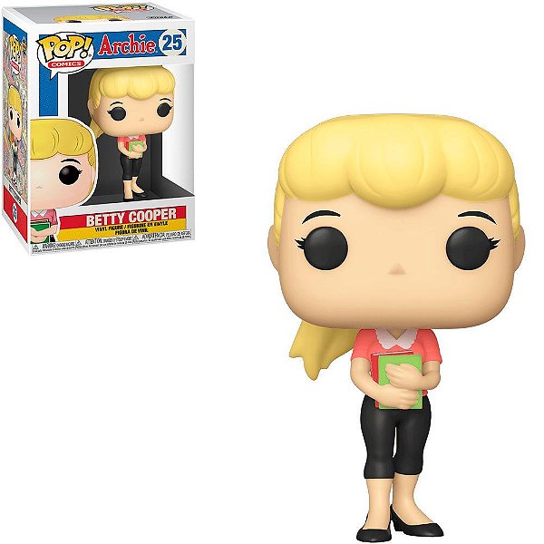 Funko Pop Archie - Betty Cooper #25 Vinil 9,5 cm Oficial Funko