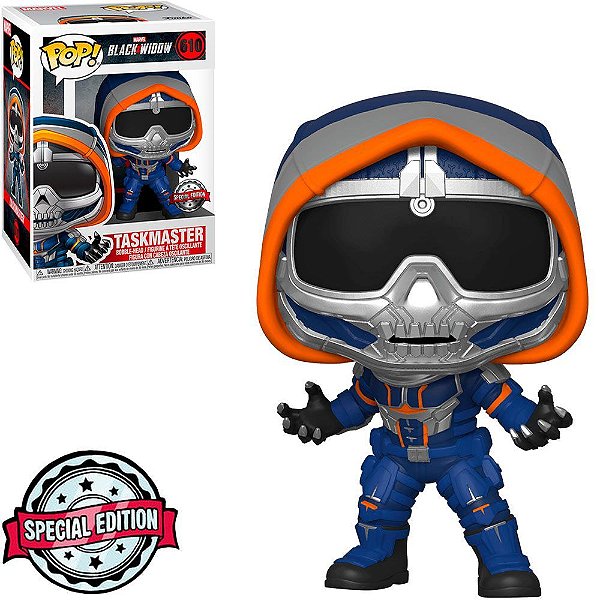 Funko Pop Black Widow - Taskmaster W/Claws #610 Vinil 9,5 cm Oficial Funko