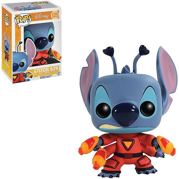 Funko Pop Disney - Lilo Stitch-Stitch #125 Vinil 9,5 cm Oficial Funko