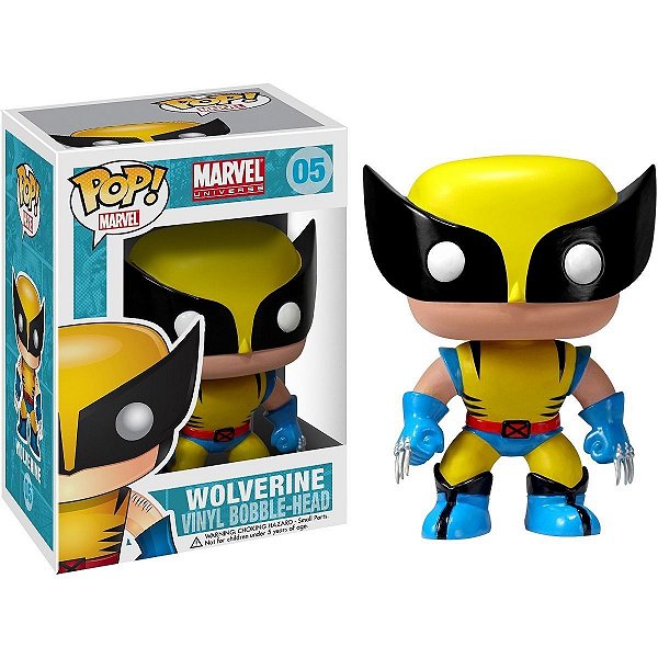Funko Pop Marvel - Wolverine #05 Vinil 9,5 cm Oficial Funko