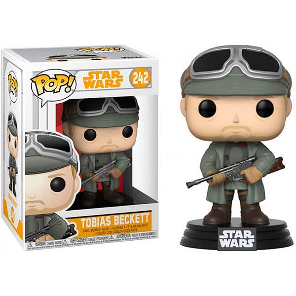 Funko Pop Star Wars Solo - Tobias Beckett #242 Vinil 9,5 cm Oficial Funko