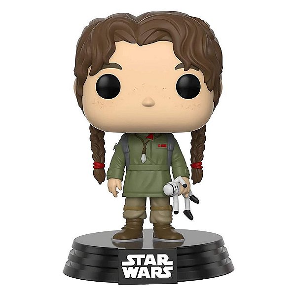 Funko Pop Star Wars Rogue Young - Jyn Erso #185 Vinil 9,5 cm Oficial Funko