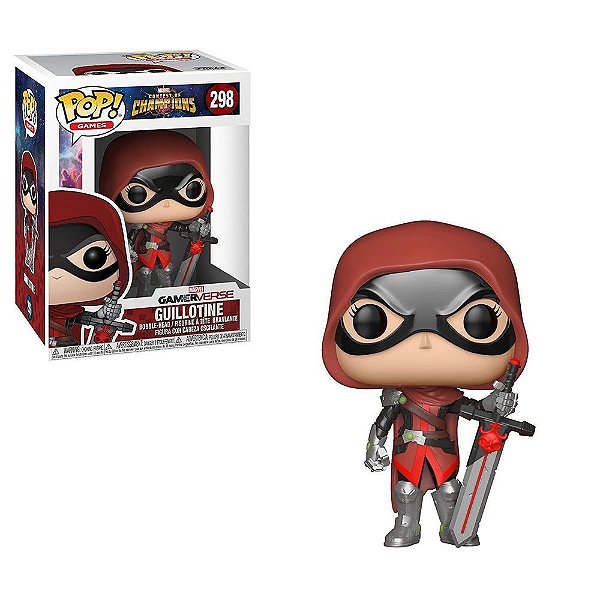 Funko Pop Marvel - Champions Guillotine #298 Vinil 9,5 cm Oficial Funko