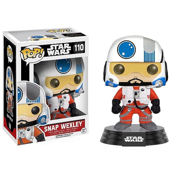Funko Pop Star Wars - Snap Wexley #110 Vinil 9,5 cm Oficial Funko