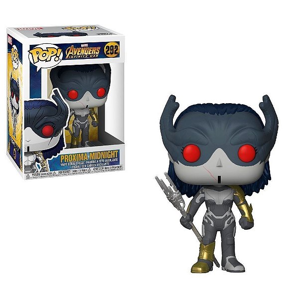 Funko Pop Marvel Infinity War - Proxima Midnig #292 Vinil 9,5 cm Oficial Funko
