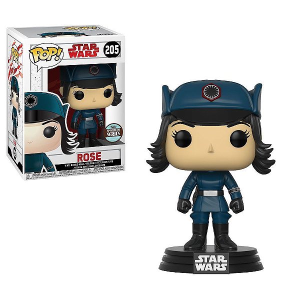 Funko Pop Star Wars - 8 Rose #205 Vinil 9,5 cm Oficial Funko