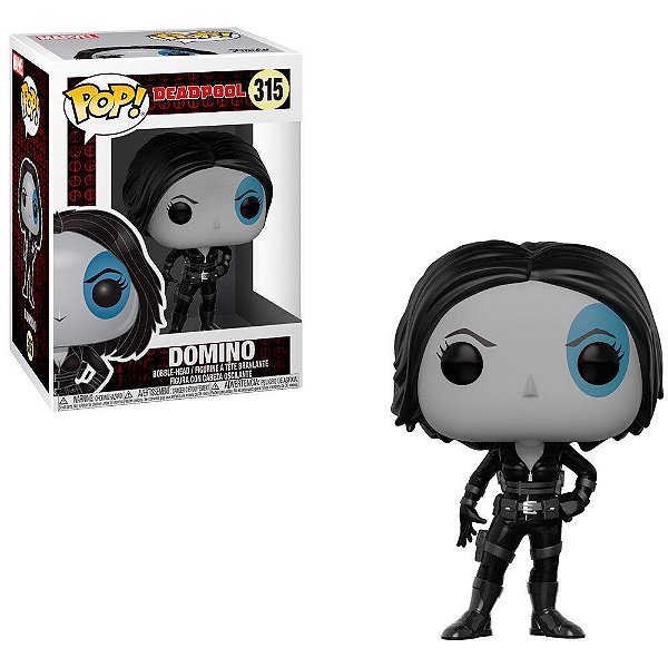 Funko Pop Marvel Deadpool - Parody Domino #315 Vinil 9,5 cm Oficial Funko