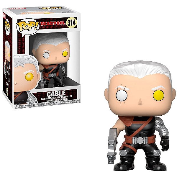 Funko Pop Marvel Deadpool - Parody Cable #314 Vinil 9,5 cm Oficial Funko