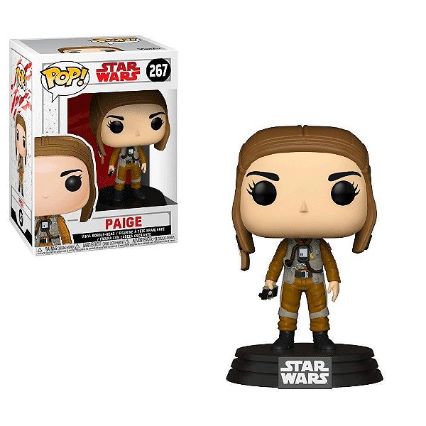 Funko Pop Star Wars - 8 Paige #267 Vinil 9,5 cm Oficial Funko