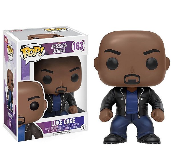Funko Pop Marvel Jessica Jones - Luke Cage #163 Vinil 9,5 cm Oficial Funko