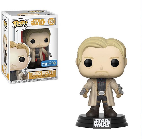 Funko Pop Star Wars Solo - Tobias Beckett #250 Vinil 9,5 cm Oficial Funko