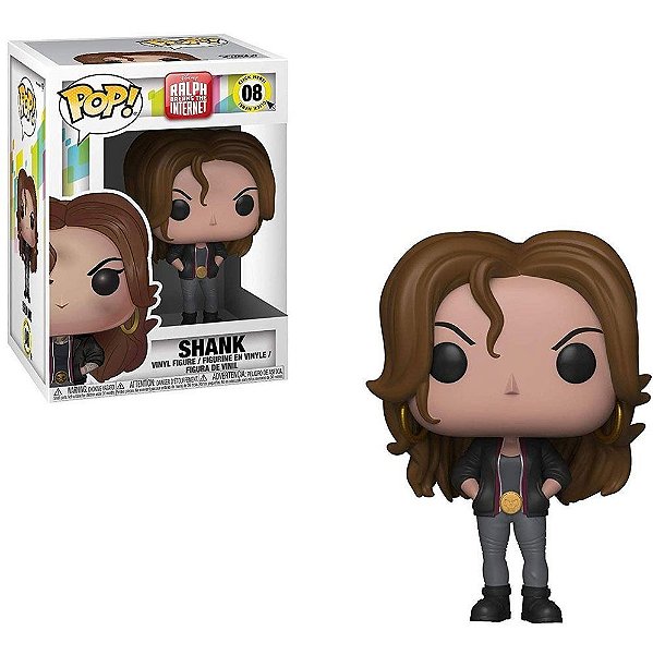 Funko Pop Disney Wreck-It-Ralph - 2 Shank #08 Vinil 9,5 cm Oficial Funko