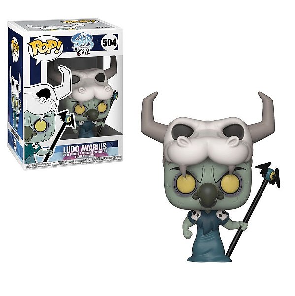 Funko Pop Disney Star Vs. Evil - Ludo Avarius #504 Vinil 9,5 cm Oficial Funko
