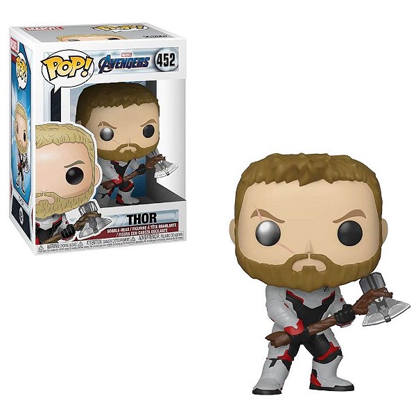 Funko Pop Marvel Avengers - Endgame Thor #452 Vinil 9,5 cm Oficial Funko
