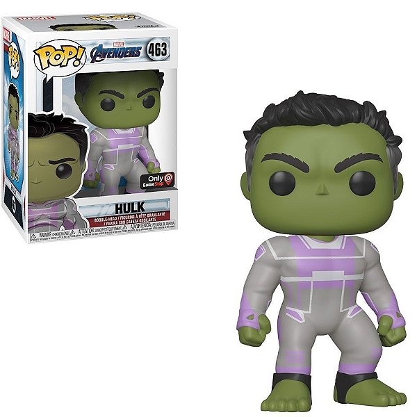 Funko Pop Marvel Avengers - Endgame Hulk #463 Vinil 9,5 cm Oficial Funko