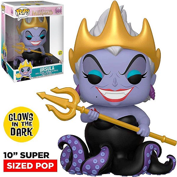 Funko Pop Disney Little - Mermaid Ursula #569 Vinil 9,5 cm Oficial Funko