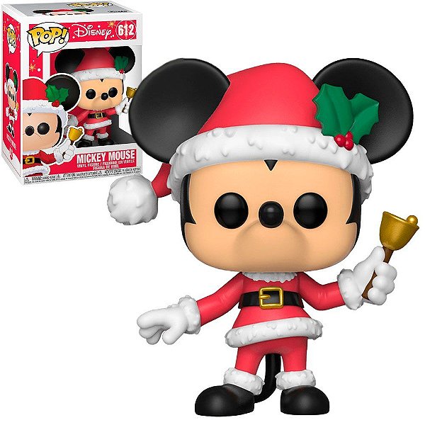 Funko Pop Disney Holiday - Mickey Mouse #612 Vinil 9,5 cm Oficial Funko