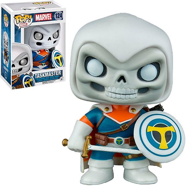 Funko Pop Marvel - Marvel Taskmaster #124 Vinil 9,5 cm Oficial Funko
