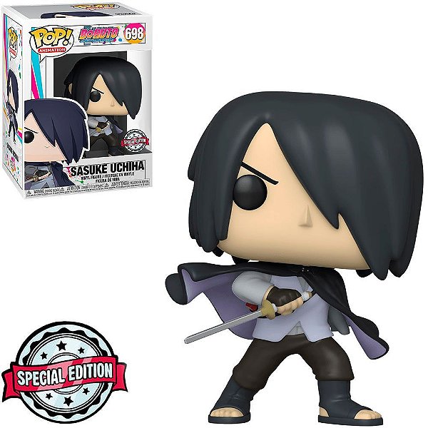 Funko Pop Boruto - Sasuke Uchiha #698 Vinil 9,5 cm Oficial Funko