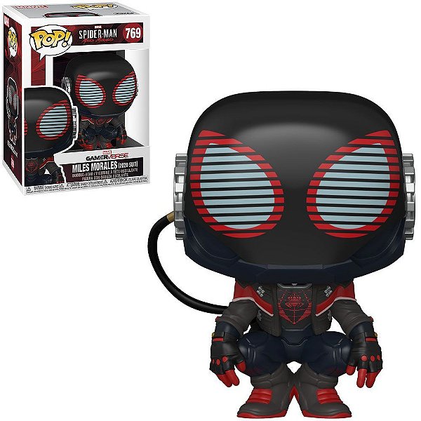 Funko Pop Marvel Spider-Man Miles - Morales 2020 #769 Vinil 9,5 cm Oficial Funko