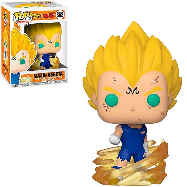 Funko Pop Dragon Ball Z8 - Majin Vegeta #862 Vinil 9,5 cm Oficial Funko