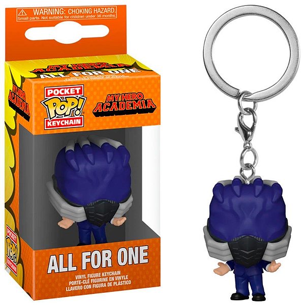 Funko Pop Keychain My Hero Academia All - For One #48173 Vinil 9,5 cm Oficial Funko